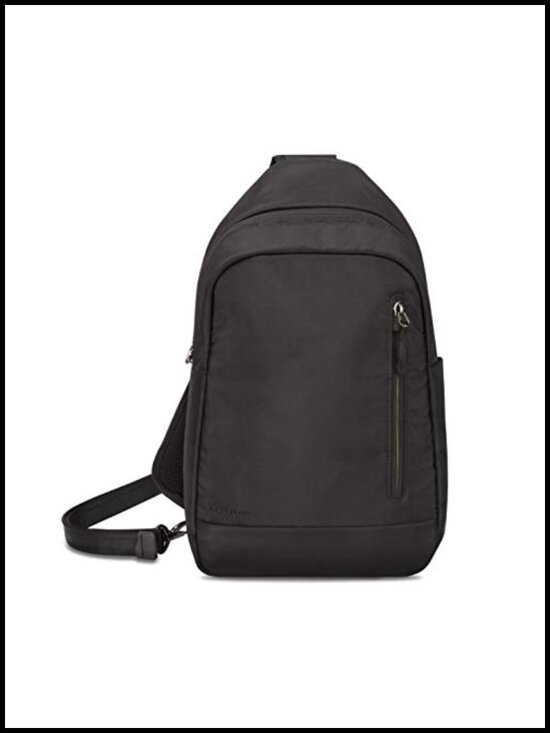Anti-Theft Urban Sling Bag with RFID Blocking for iPad